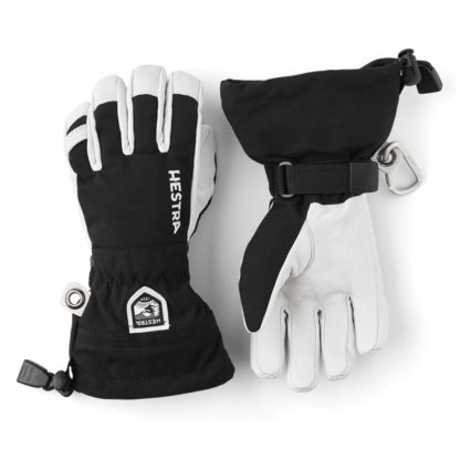 Hestra Army Leather Heli Ski  Jr 5 Finger