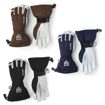 Hestra Army Leather Heli Ski 5 Finger